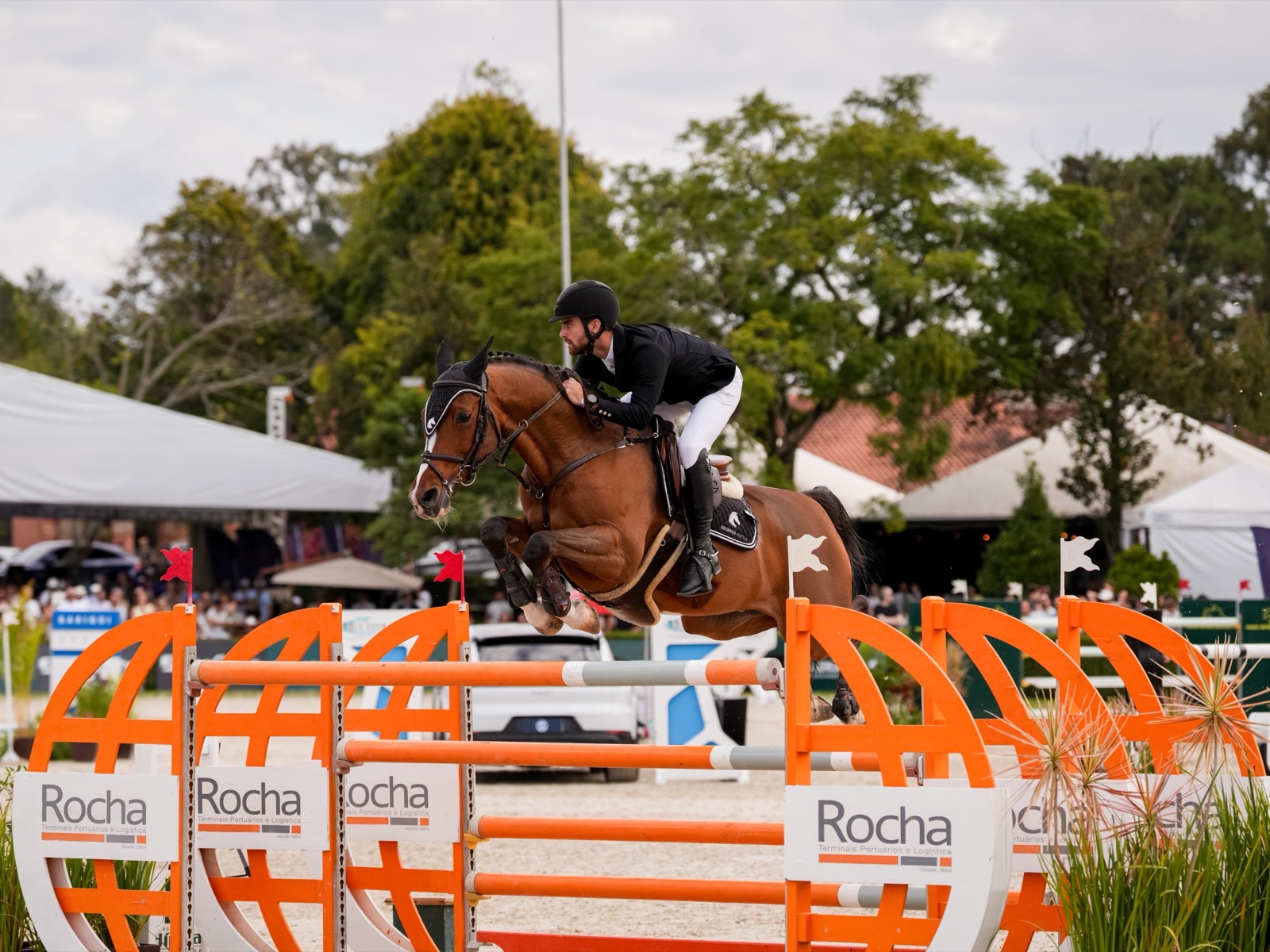 Galiano des Fourches jumping 1.60 m at CSI-W Cidade de Curitiba 2026